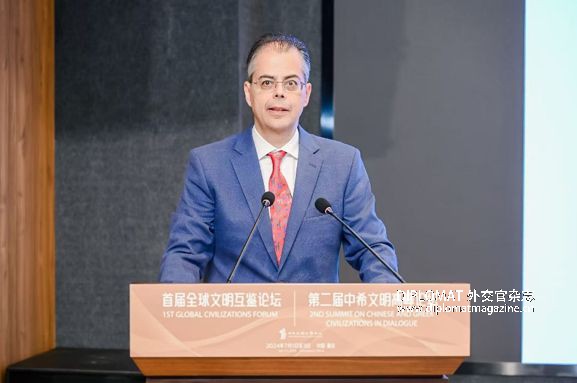 期待希中两国继续合作共赢——访希腊驻华大使卡尔佩里斯