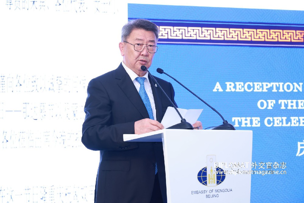 Speech by Mr. Enkhbold Nyamaa ，the Mongolian Ambassador to China