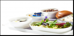 德国汉莎航空推出全新经济舱餐具